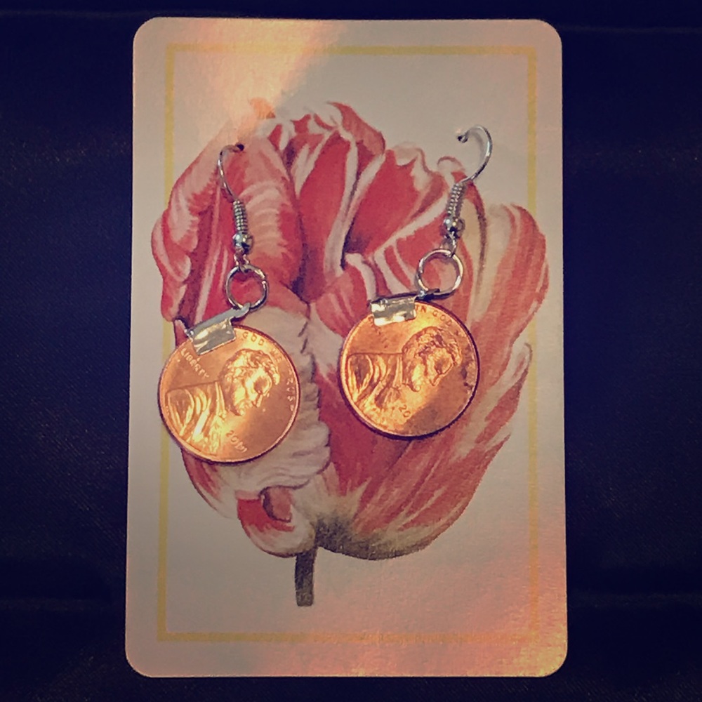 💸Handmade Penny Earrings💸